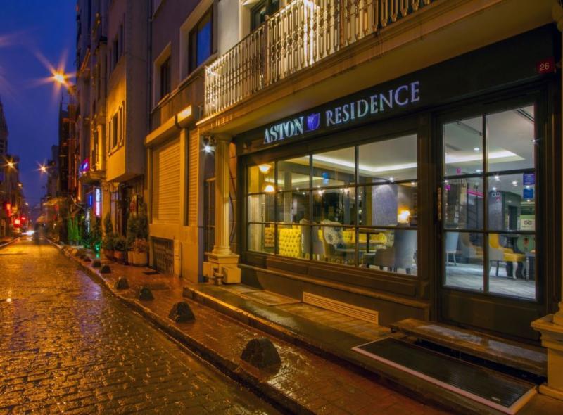 Aston Hotel Taksim Estambul Exterior foto