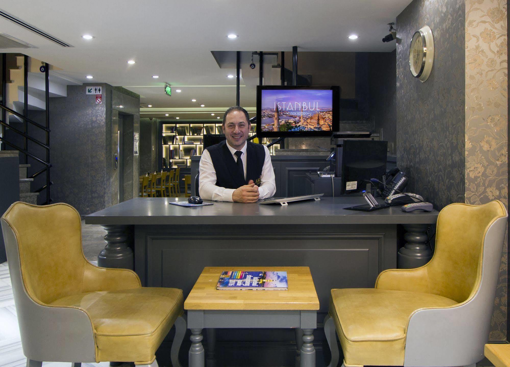 Aston Hotel Taksim Estambul Exterior foto